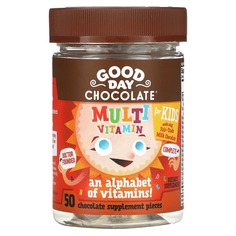Мультивитамины для детей, 50 шоколадных добавок Good Day Chocolate