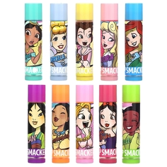 Бальзам для губ Lip Smacker Disney Princess, 10 шт., 4 гр.