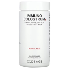 Пищевая добавка Codeage Immuno Colostrum, 180 капсул