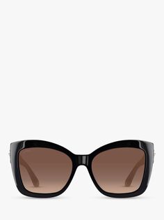 Женские солнцезащитные очки Amalfi D-Frame Aspinal of London, черные