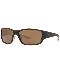 Мужские поляризованные солнцезащитные очки, MJ000673 Local Kine 61 Maui Jim