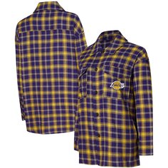 Ночная рубашка College Concepts Los Angeles Lakers, фиолетовый