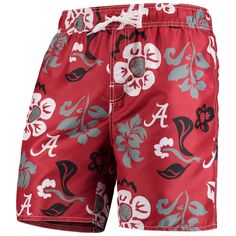 Пляжные шорты Wes &amp; Willy Alabama Crimson Tide, малиновый