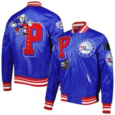 Куртка Pro Standard Philadelphia 76Ers, роял