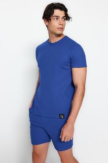 Пижамный комплект TRENDYOL MAN, синий