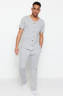 Пижамный комплект TRENDYOL MAN, серый