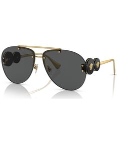 Женские солнцезащитные очки, VE2250 Versace, золотой