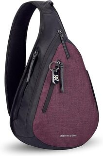 Рюкзак через плечо Sherpani Esprit для женщин, подходит для 10-дюймового планшета, бордовый