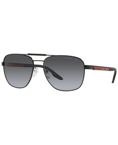 Мужские поляризованные солнцезащитные очки, PS 53XS 60 PRADA LINEA ROSSA