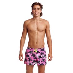 Шорты для плавания Funky Trunks Shorty Shorts Pop Palms, розовый