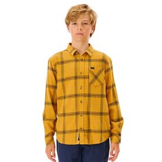 Рубашка с длинным рукавом Rip Curl Checked In Flannel Boy, желтый