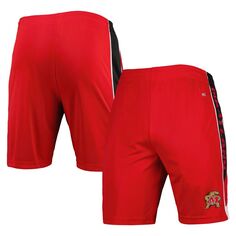 Мужские красные шорты для бассейна Maryland Terrapins Colosseum