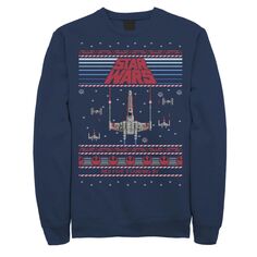 Мужской красный свитер Five Standing By Ugly Christmas Sweater Star Wars