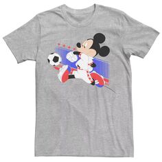 Мужская футболка с портретом Микки Мауса, Хорватия, футбольная форма Disney
