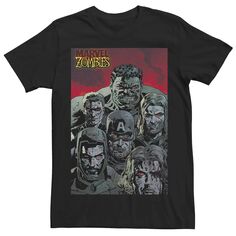 Мужская футболка с рисунком зомби Avengers Zombie Group Shot Marvel