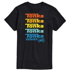 Футболка с логотипом Big &amp; Tall Tonka, черный