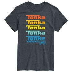 Футболка с логотипом Big &amp; Tall Tonka, серый