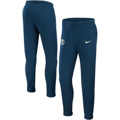 Мужские флисовые командные брюки темно-синего цвета Club America Nike