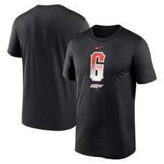 Мужская черная футболка с логотипом San Francisco Giants City Connect Nike
