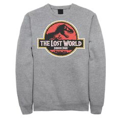 Мужской свитшот с логотипом фильма «Затерянный мир» Jurassic Park