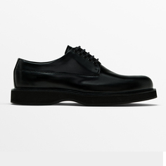 Мужские туфли Massimo Dutti lace-up, черный