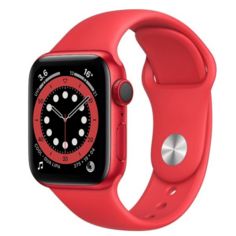 Умные часы Apple Watch Series 6 GPS + Cellular, 40 мм, красный