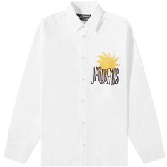 Рубашка Jacquemus Long Sleeve Logo Sun Shirt