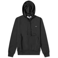 Толстовка Comme des Garçons Play Black Heart Back Print Zip Hoody