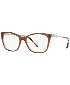 TF2160B Женские квадратные очки Tiffany &amp; Co., коричневый