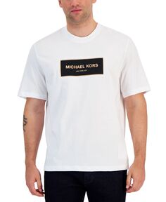 Мужская флагманская футболка современного кроя с графическим логотипом Michael Kors