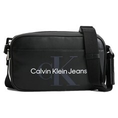 Сумка кросс-боди Calvin Klein Jeans Monogram Soft 22, черный