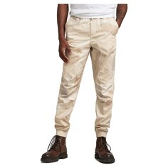 Брюки G-Star Trainer Relaxed Tapered Fit Mid Waist, бежевый