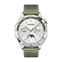 Умные часы Huawei Watch GT 4, 46 мм, Bluetooth, серебристый/зеленый