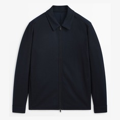 Куртка Massimo Dutti With Central Zip, темно-синий