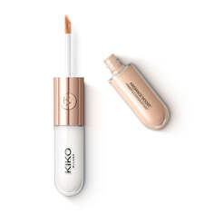 Праймер и консилер Kiko Milano Radiance Boost Duo, 9 мл, тон 04 Light Honey