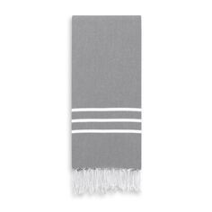 Linum Текстиль для дома Alara Pestemal Цветное полотенце для рук, серый