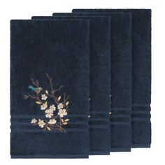 Linum Домашний текстиль Турецкий хлопок Весенний украшенный набор банных полотенец, бежевый