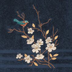Linum Домашний текстиль Турецкий хлопок Весенний комплект украшенных полотенец из 3 предметов, бежевый