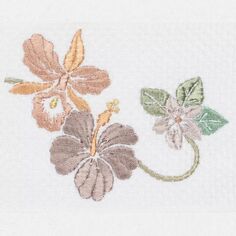 Linum Home Textiles Турецкий хлопок Caroline Набор из 3 украшенных полотенец