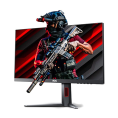 Игровой монитор AOC 27G4, 27&quot;, 1920х1080, 180 Гц, Fast IPS, чёрный