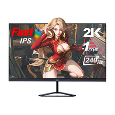 Игровой монитор ViewSonic VX2758-2K-PRO-3, 27&quot;, 2K 2560х1440, Fast IPS, 240Гц, черный