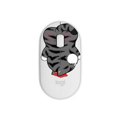 Беспроводная мышь Logitech PEBBLE, белый My Emperor Cat