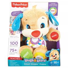 Fisher-Price Смейся и учись Smart Stages Puppy Fisher-Price