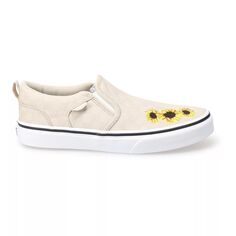 Детские слипоны Vans Asher Sunflower для больших детей Vans