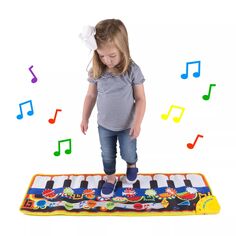 Привет! Играть! Детский коврик для фортепиано Hey! Play!