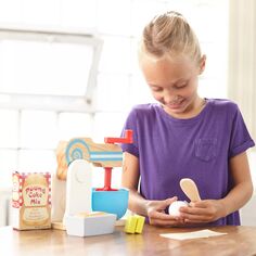 Melissa &amp; Doug Деревянный набор миксеров для приготовления тортов Melissa &amp; Doug