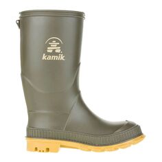 Водонепроницаемые дождевые сапоги для малышей Kamik Stomp Kamik, зеленый