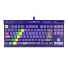 Механическая клавиатура Corsair K70 RGB TKL JoJo Edition, фиолетовый