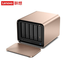 Сетевое хранилище Lenovo Personal Cloud X1 5-дисковый, золотой/черный