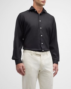 Мужская классическая рубашка из мериносовой шерсти Eton